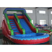 inflatable water slide